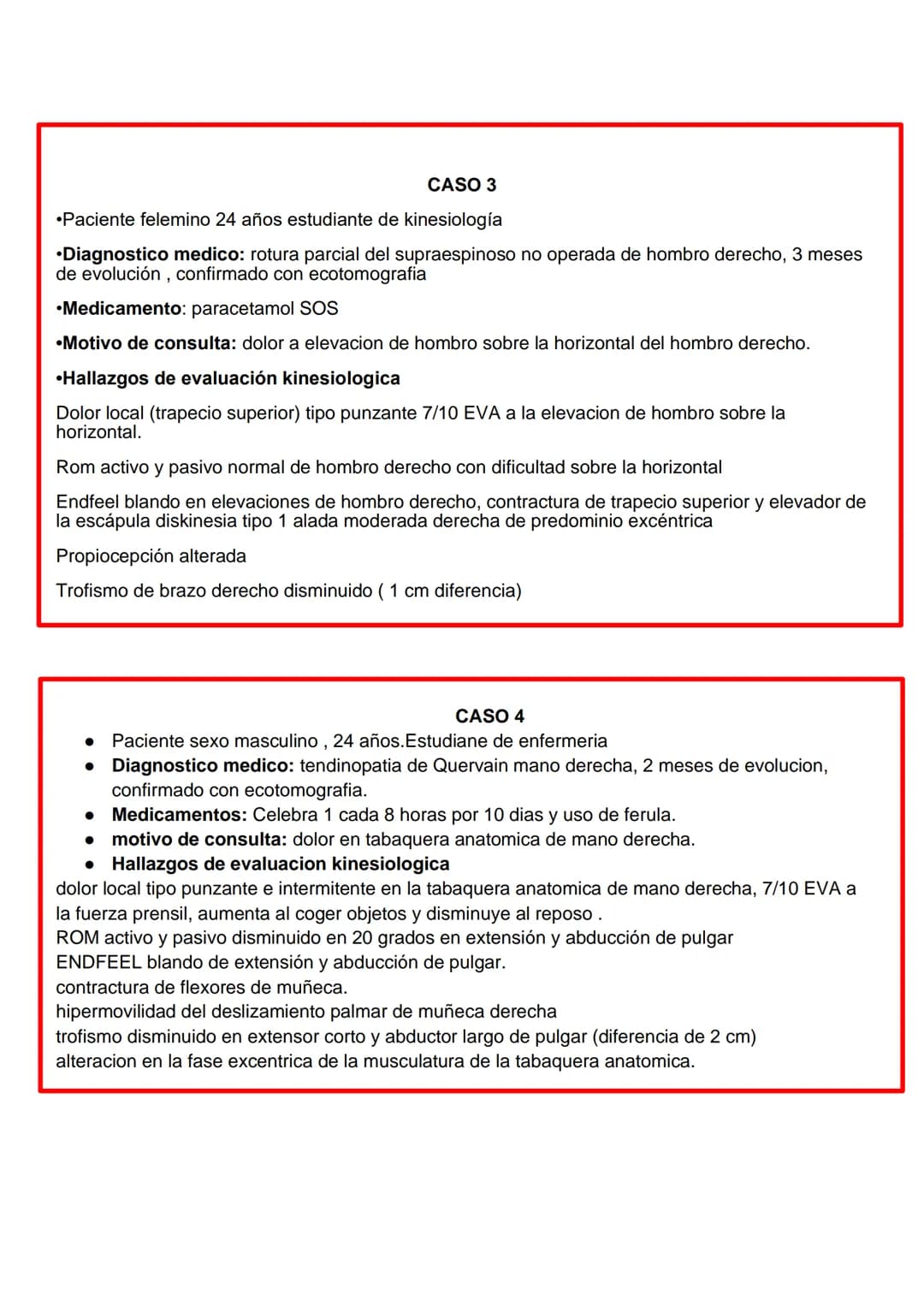 --- OCR Start ---
MIEMBRO SUPERIOR
CASO 1
•Paciente sexo masculino, 24 años, estudiante de secretariado
•Diagnostico medico: epicondilalgia