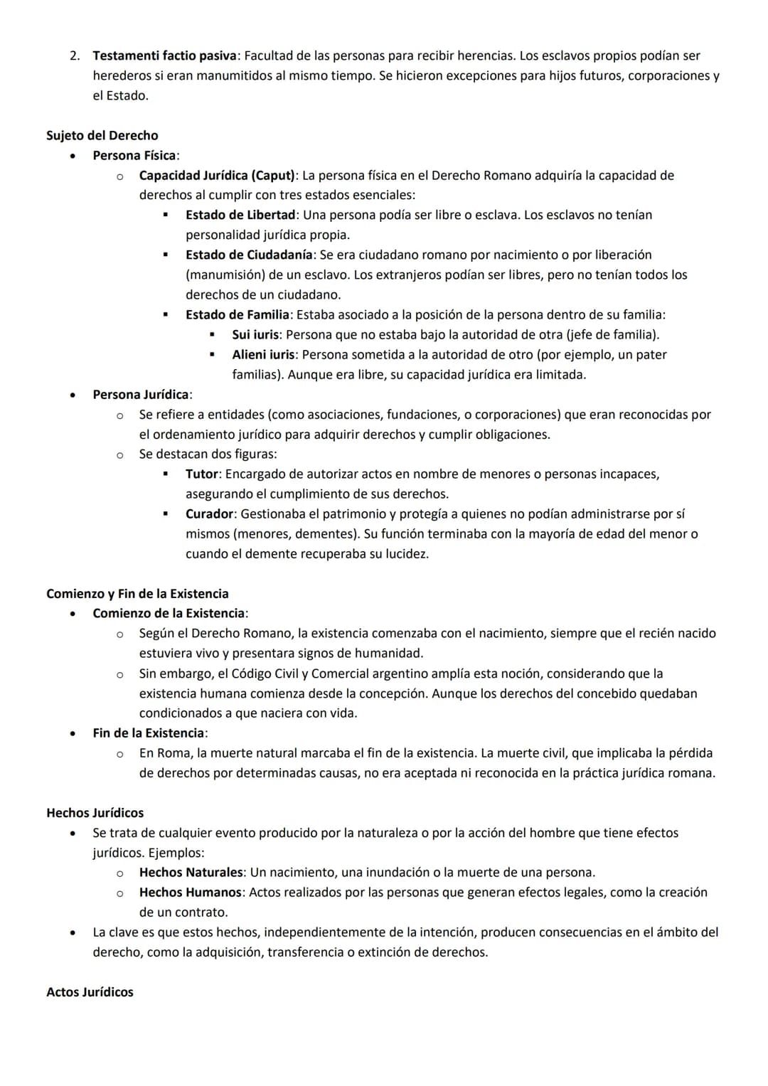 DERECHO SUCESORIO EN ROMA
El Derecho Sucesorio en Roma fue una institución jurídica fundamental, destinada a garantizar la transmisión
orden