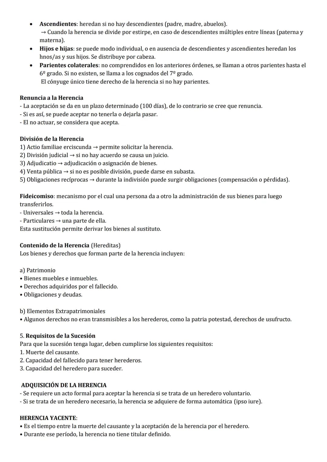 DERECHO SUCESORIO EN ROMA
El Derecho Sucesorio en Roma fue una institución jurídica fundamental, destinada a garantizar la transmisión
orden