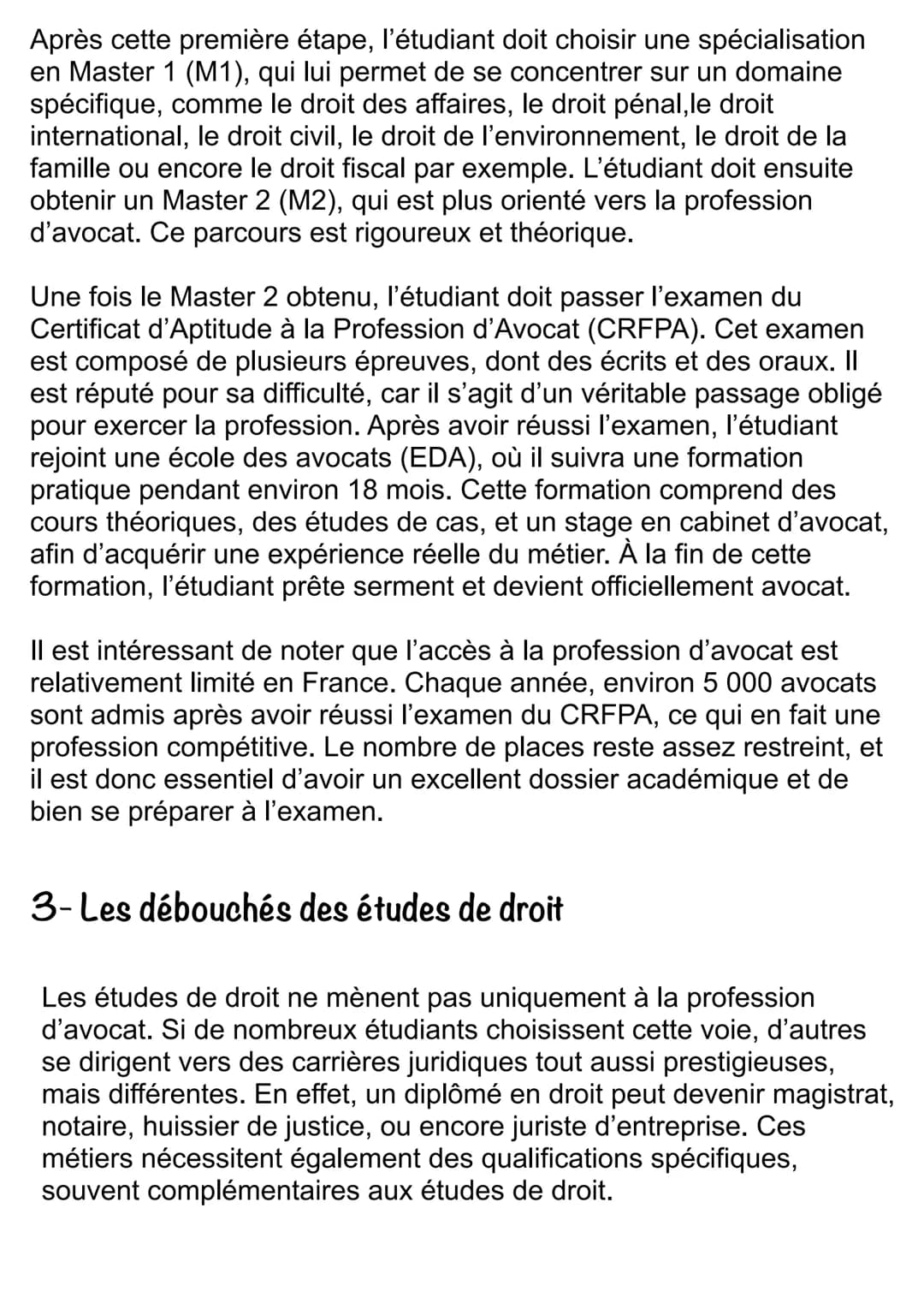 --- OCR Start ---
Le métier
d'Avocat
Introduction: Qu'est ce qu'un avocat?
Le métier d'avocat est l'un des plus anciens et des plus respecté