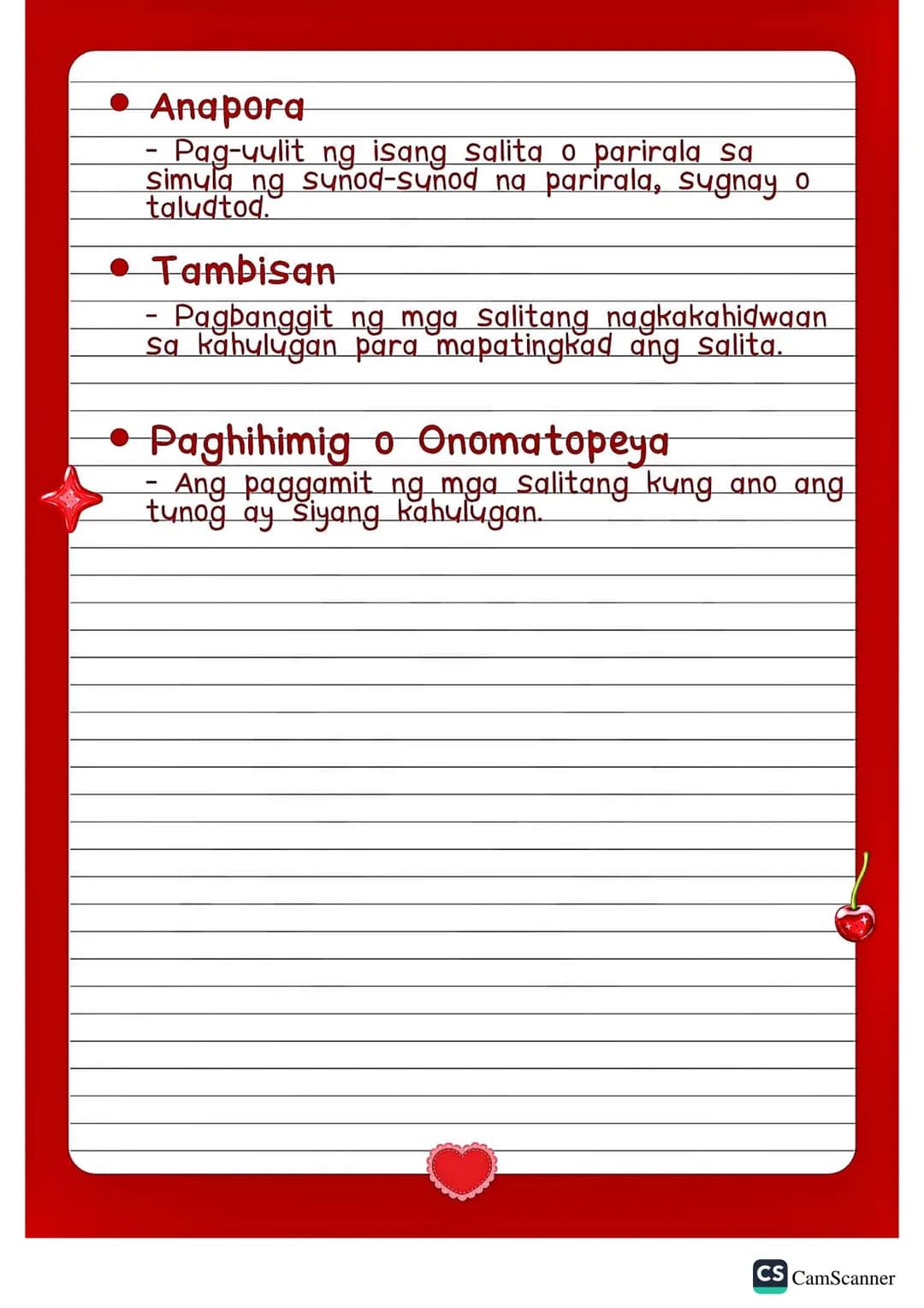 Reigh's
notes
Creative Writing
SMTWTF S
LESSON 1
MALIKHAING PAGSULAT
- Masining na paglalahad ng naiisip o nadarama
at karaniwang binibigyan