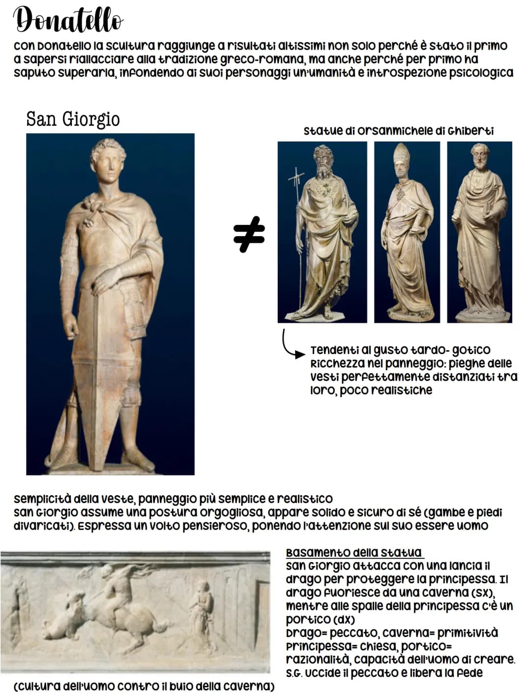 # Rinascimento Rinascimento
Rinascita dell'arte classica, considerata morta
nei secoli medievali dagli uomini di quel tempo
'400 → primo rin