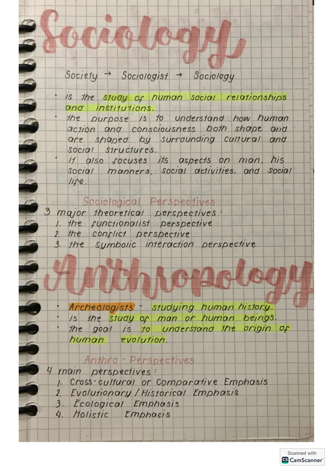 # Sociology
Society → Sociologist → Sociology
- is the study of human social relationships and institutions.
- the purpose is to understan