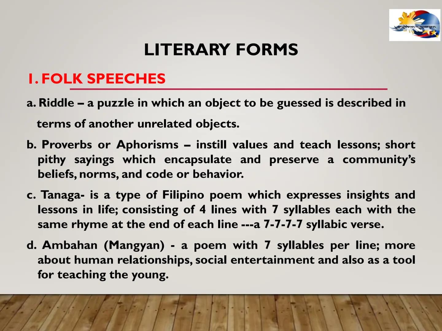 21ST CENTURY LITERATURE FROM
THE PHILIPPINES AND THE WORLD
After going through the lessons, you are expected to:
1. Identify geographic, lin