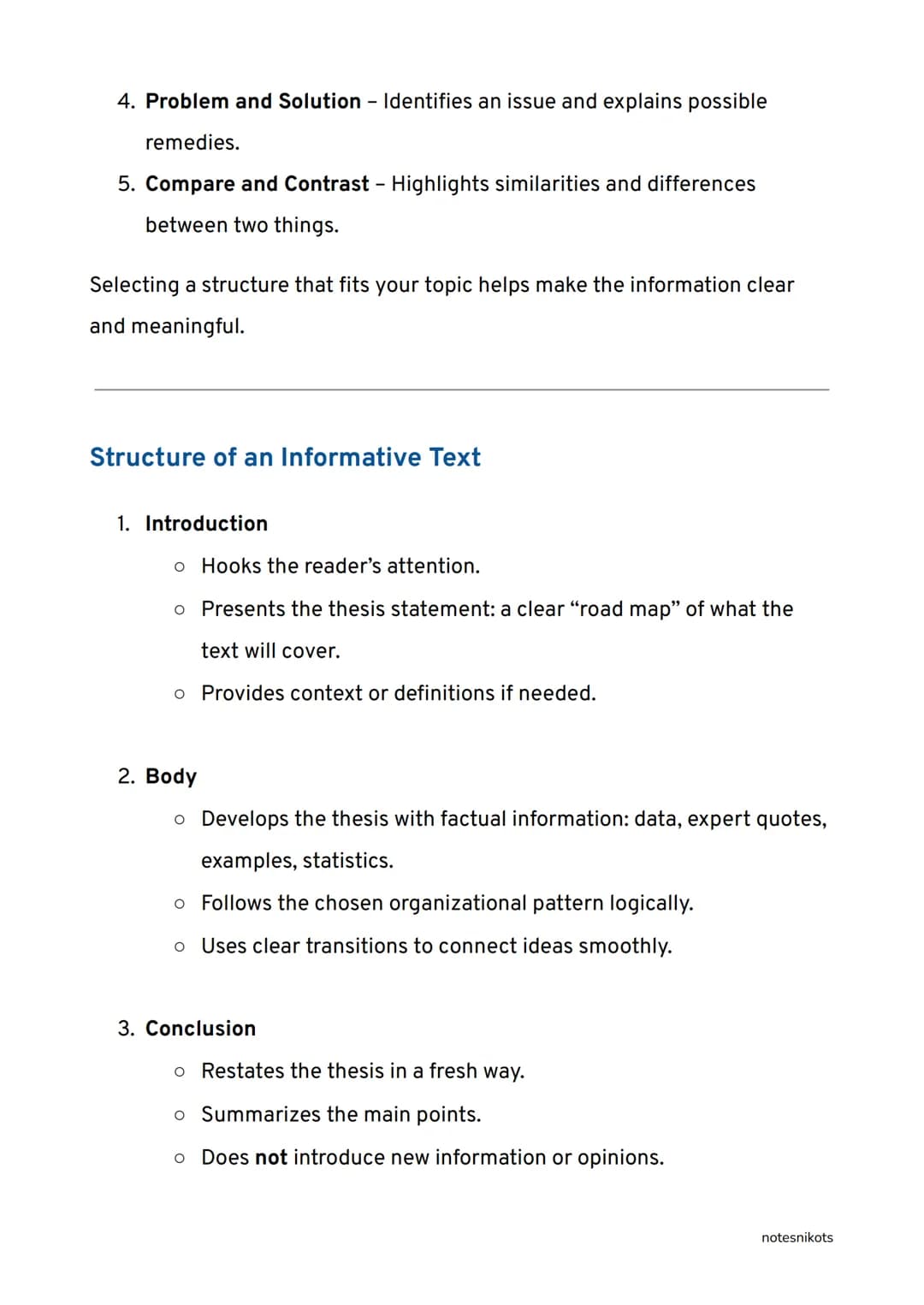 Using Informative Writing Techniques
English 10 | Quarter 3 | Lesson 2
What Is Informative Writing?
Informative writing aims to educate the