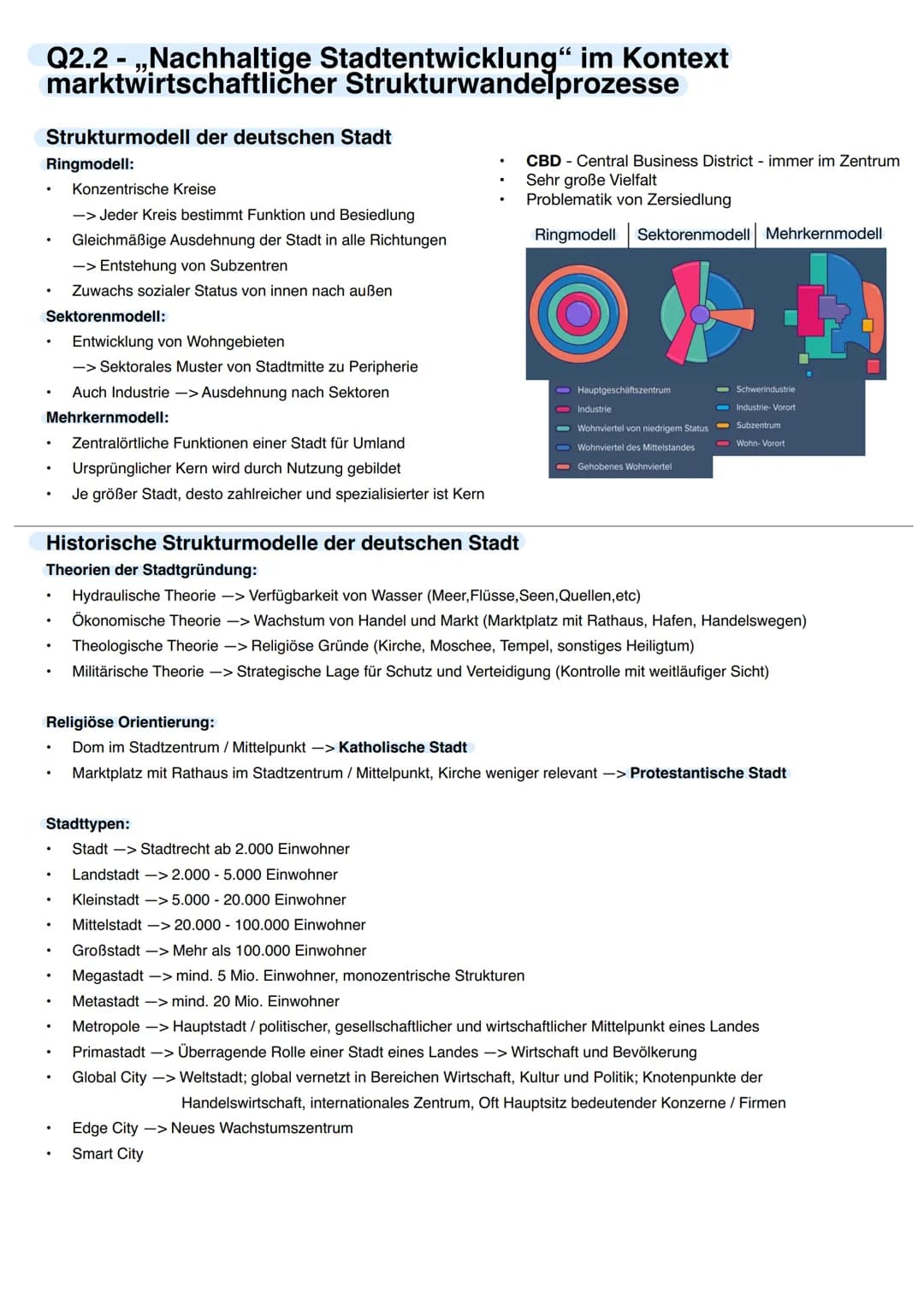 Q2.1- Raumentwicklung in Deutschland und Europa -
Leitbild der Nachhaltigkeit und dessen politische
Umsetzung
Disparitäten in Deutschland un