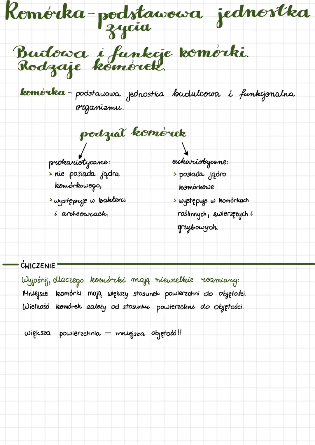 ## Remorka - podstawowa jednostka
## życia
## Budowa i funkcje komórki.
## Rodzaje komórek.
komórka - podstawowa jednostka budulcowa i fun