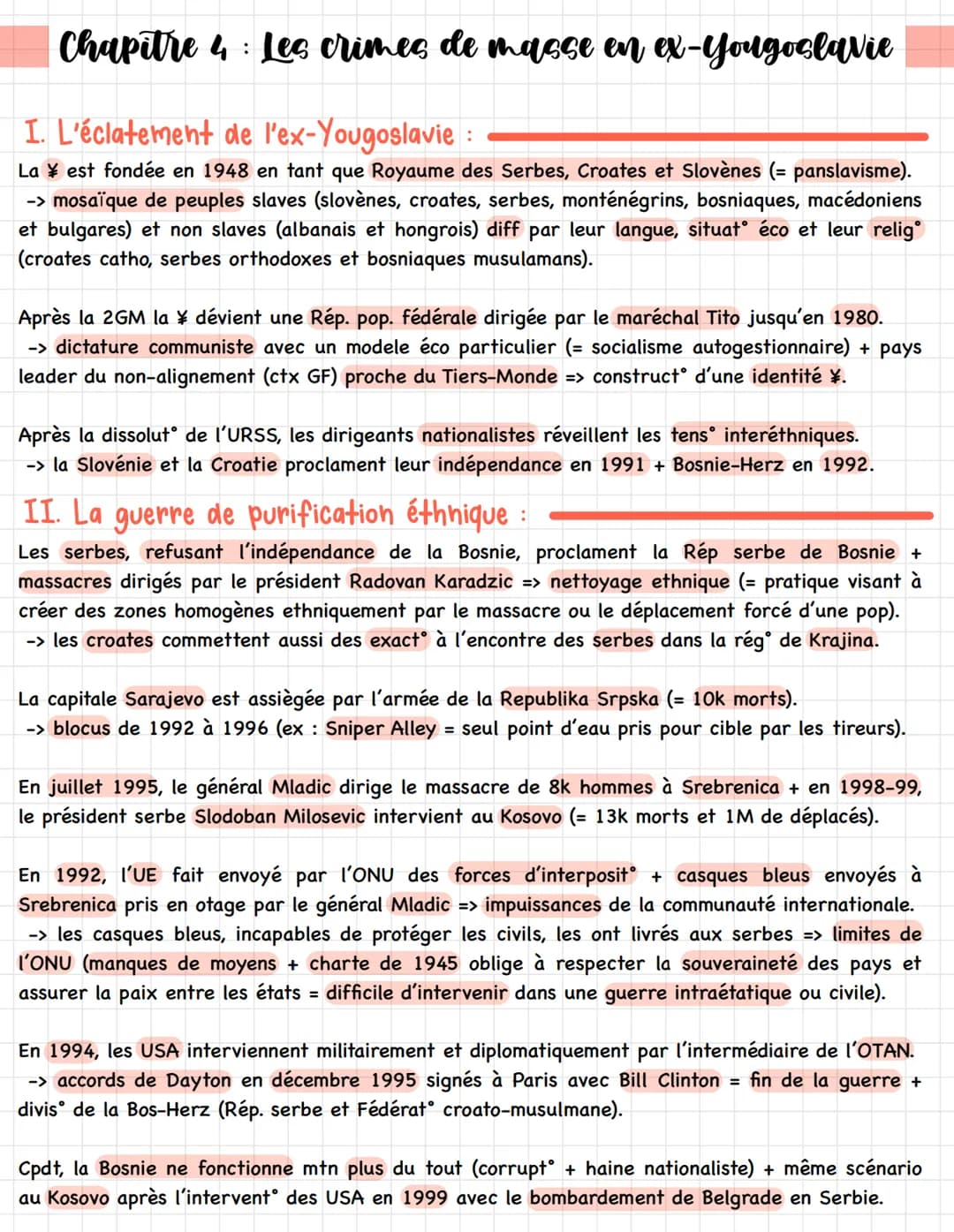 Chapitre 1: La première guerre mondiale
I. Les causes de la première guerre mondiale :
Le nationalisme est un mouvement pol qui revendique l