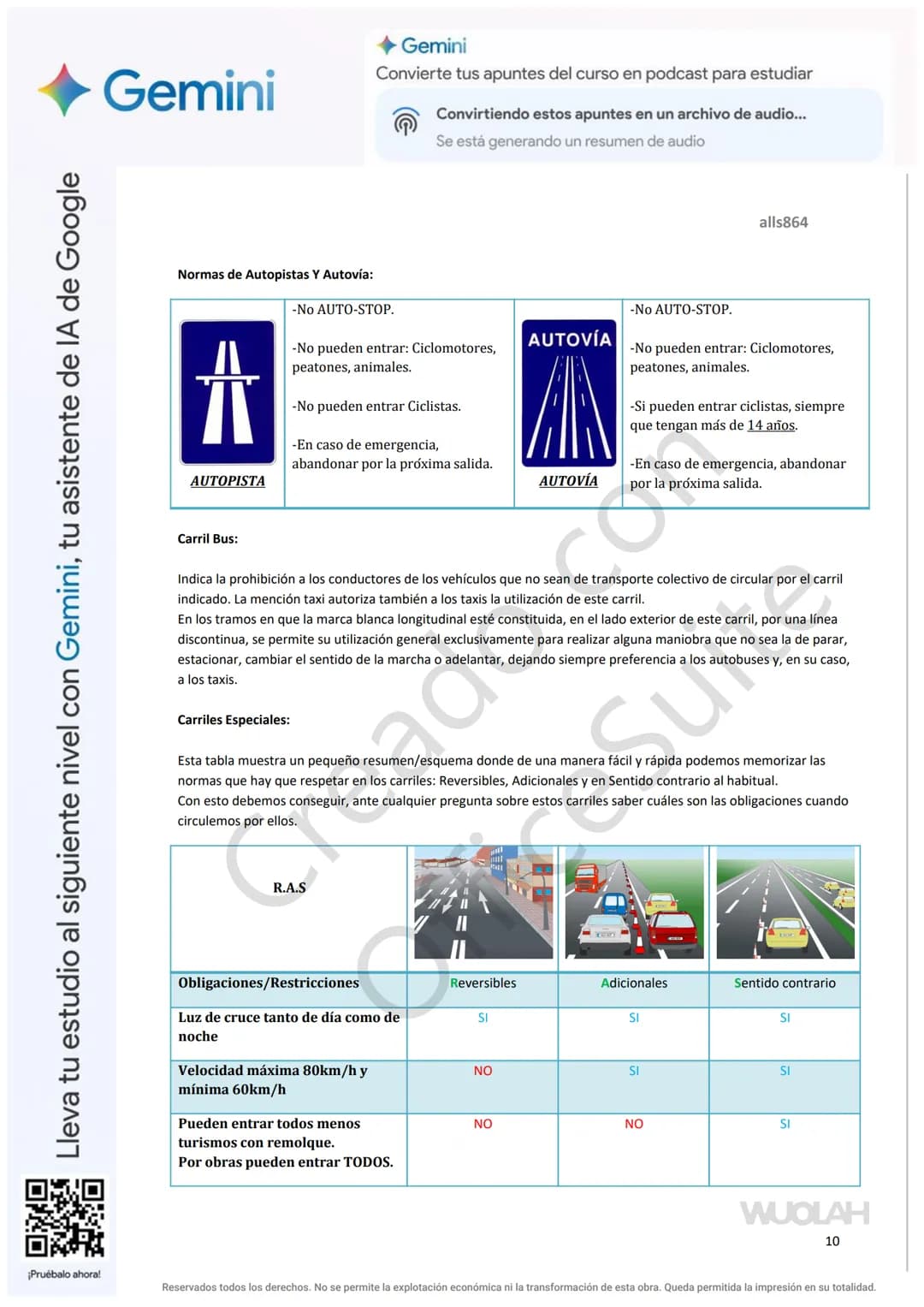 Índice
Definiciones - Tipos de Vehículos.....
alls864
Tema 1 - Uso de las vías Públicas...
Tema 2 - Velocidad...
Tema 3 - Maniobras (1)...
1