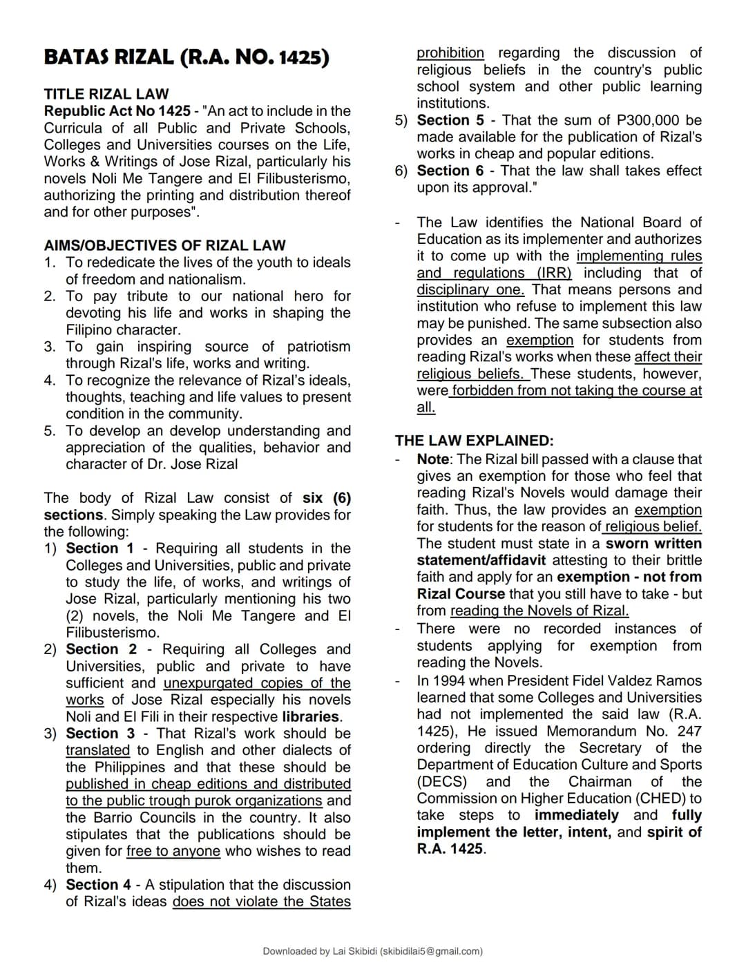 studocu
Rizal - UNIT 1 TO 4 (Encoded)
Life and Works of Rizal (University of Caloocan City)
Scan to open on Studocu
Studocu is not sponsored