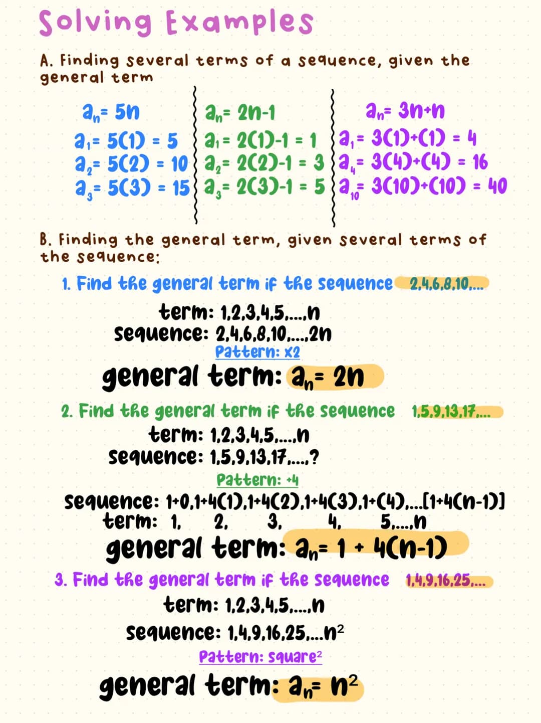 Quarter I
Lesson 1: SEQUENCE
Inductive Reasoning is the
process of observing data,
recognizing patterns, and
making generalizations
from obs