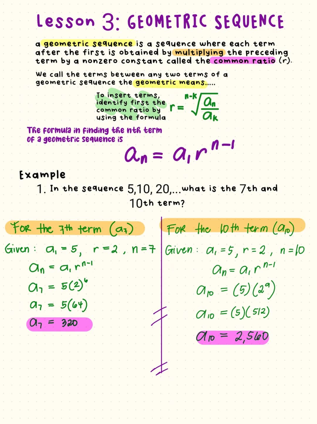 Quarter I
Lesson 1: SEQUENCE
Inductive Reasoning is the
process of observing data,
recognizing patterns, and
making generalizations
from obs