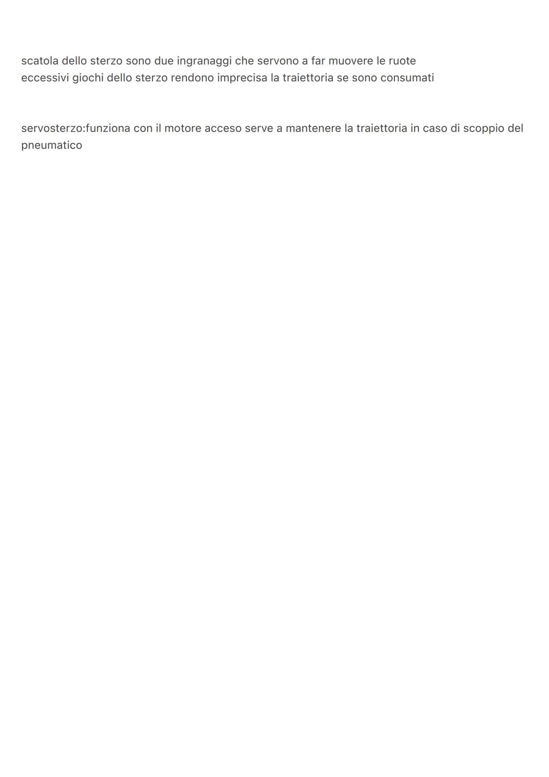 organi di frenatura
1) stazionamento:freno a mano
(metti le spie)
non esiste un malfunzionamento
2)di servizio:per rallentare
quando è c'è u