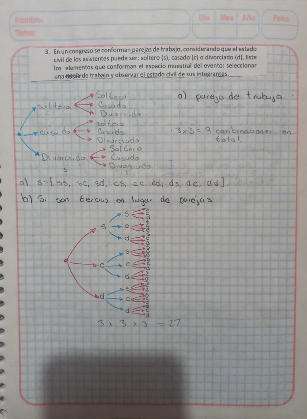 # Teoria de la Probabilidad
* Objetivo: Evaluar probabilidades utilizando axiomas y teoremas de la probabilidad, tecnicas de conteo y diagr
