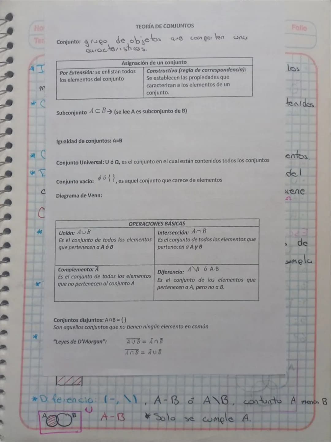 # Teoria de la Probabilidad
* Objetivo: Evaluar probabilidades utilizando axiomas y teoremas de la probabilidad, tecnicas de conteo y diagr