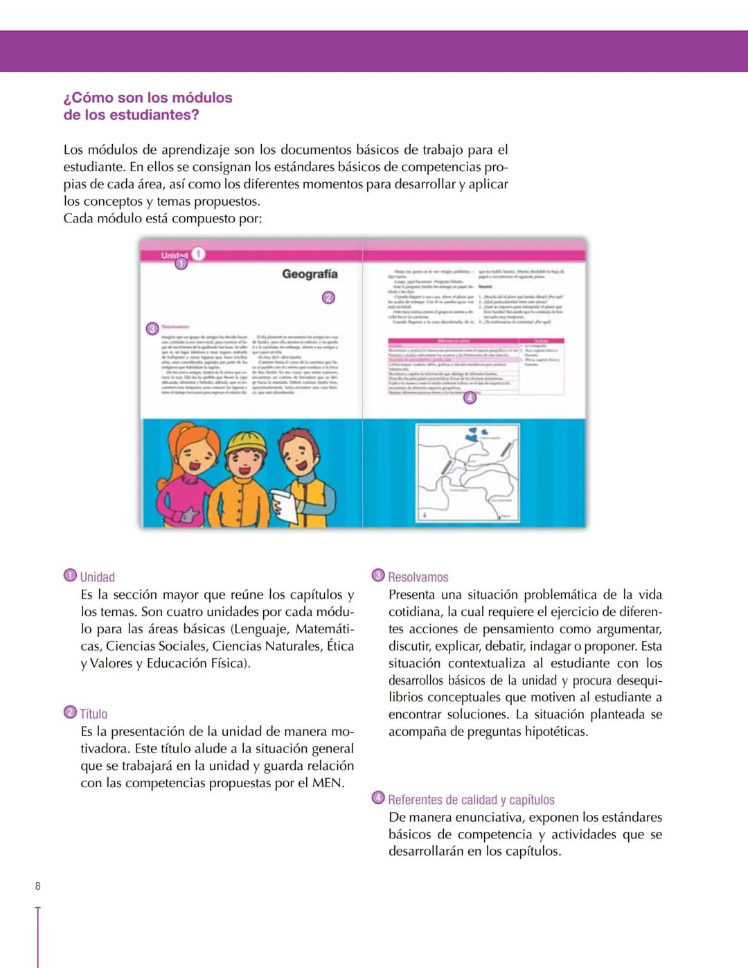 ✔✔educación
de calidad
EL CAMINO PARA LA PROSPERIDAD
Grado 80
Ciencias Sociales
Secundaria
Activa
Ministerio de
Educación Nacional
República