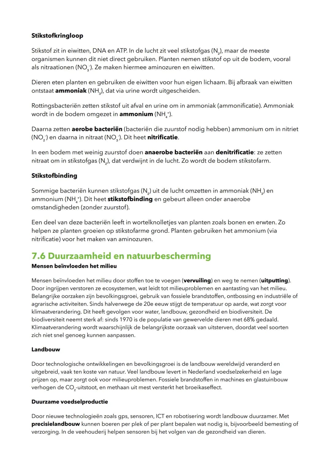 -lucht
H7 Ecologie en milieu
7.1 Organismen en hun milieu
1 zand
bodemd
Ecologie is de wetenschap die de werking tussen organismen en hun om