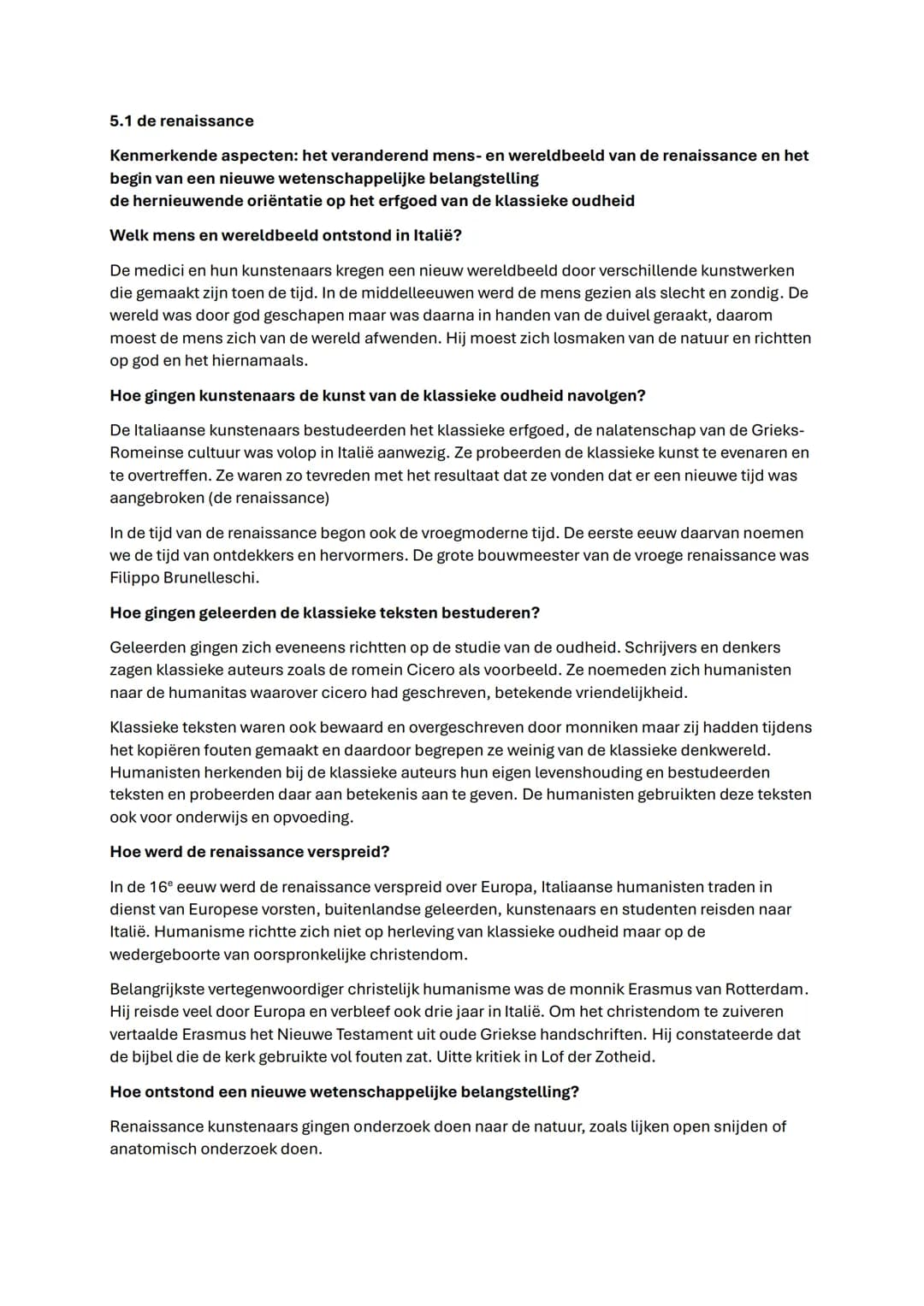 Samenvatting GS Hoofdstuk 4 en 5
4.1 de opkomst van steden
Kenmerkend aspect: de opkomst van handel en ambacht die de basis legde voor het
h