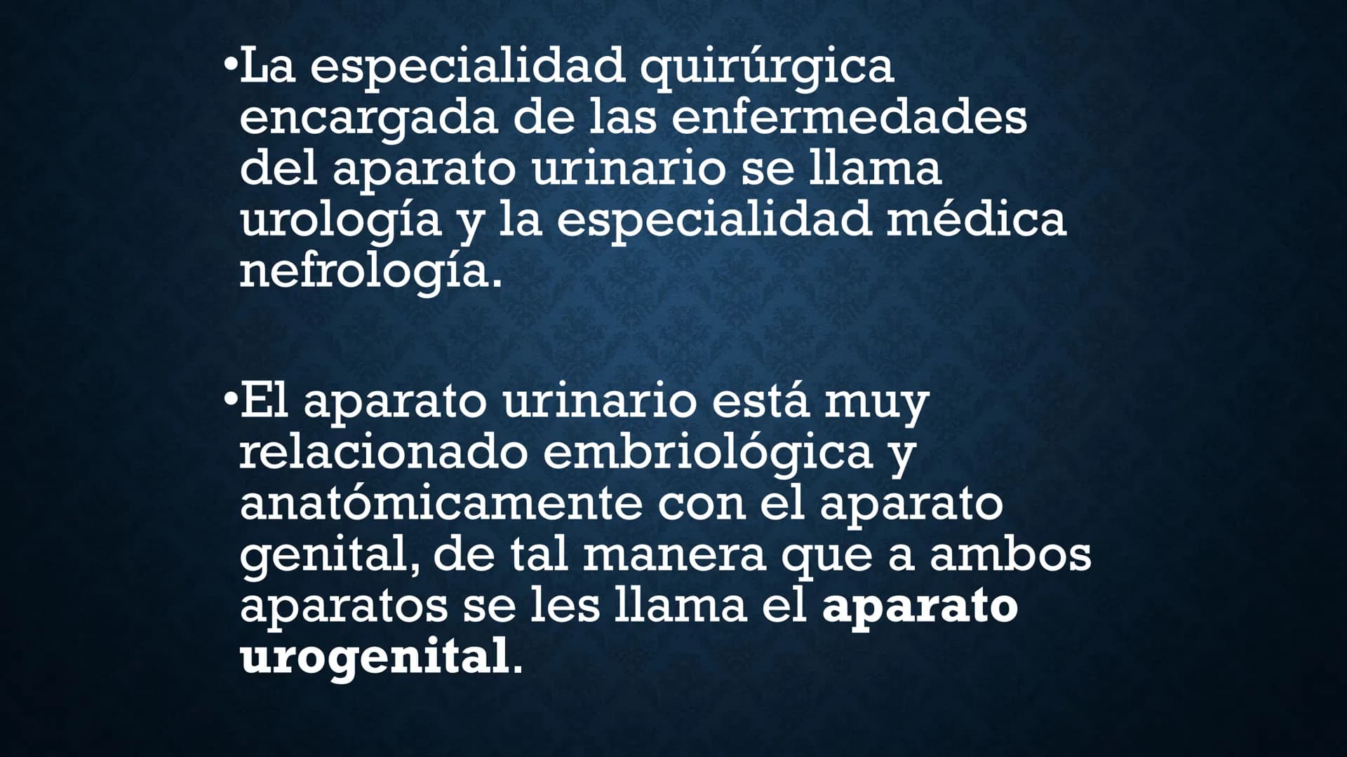 # ANATOMÍA Y FISIOLOGÍA
# RENAL
Dra. Lisek Herrera Utrera SISTEMA RENAL
•El aparato urinario o excretor es un
conjunto de órganos encargados