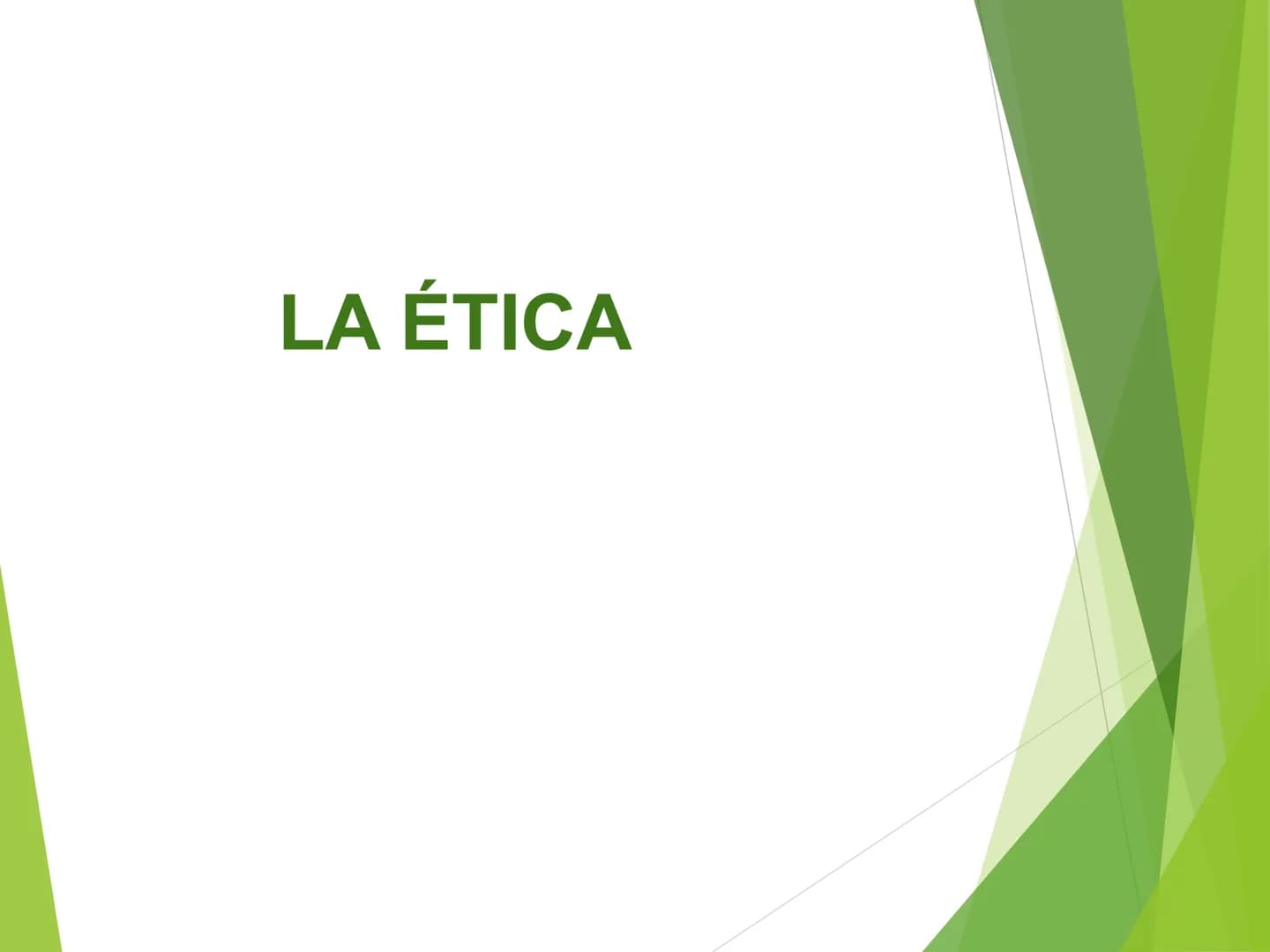 ## LA ÉTICA Introducción
Los problemas morales son una realidad. El hombre
siempre se ha preocupado por el bien y el mal, quizá la
moral no