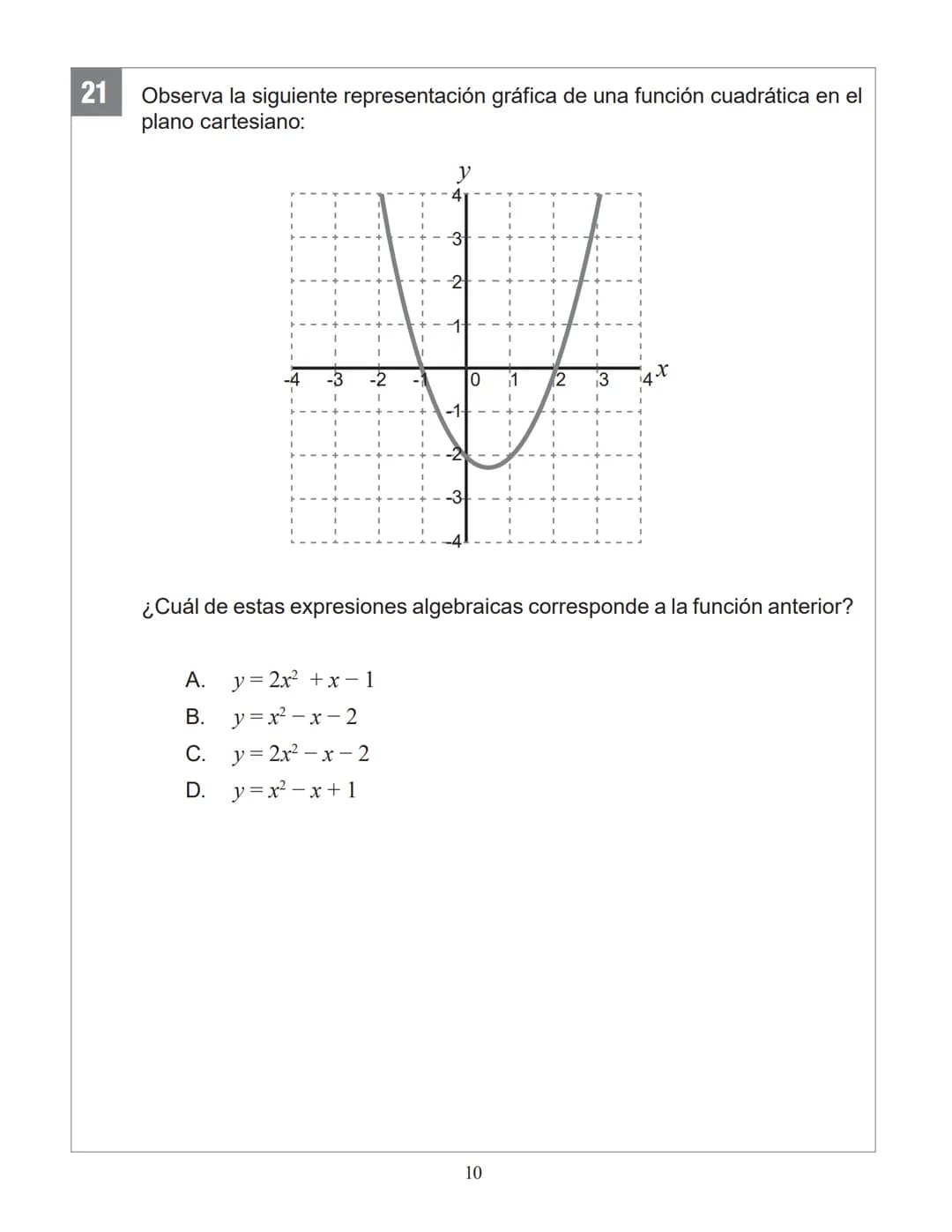 SANTILLANA
ENSAYO SIMCE 3
MATEMÁTICA
2° MEDIO 2025
Antes de comenzar la prueba, lee las siguientes instrucciones.
INSTRUCCIONES
* Contesta s