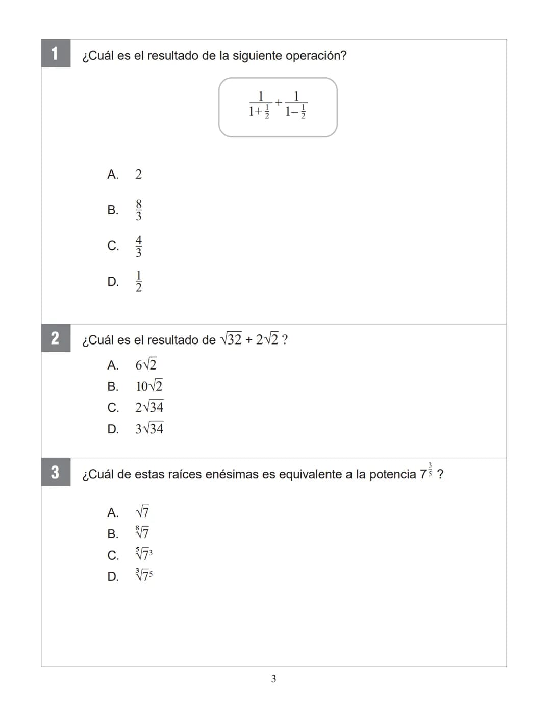 SANTILLANA
ENSAYO SIMCE 3
MATEMÁTICA
2° MEDIO 2025
Antes de comenzar la prueba, lee las siguientes instrucciones.
INSTRUCCIONES
* Contesta s