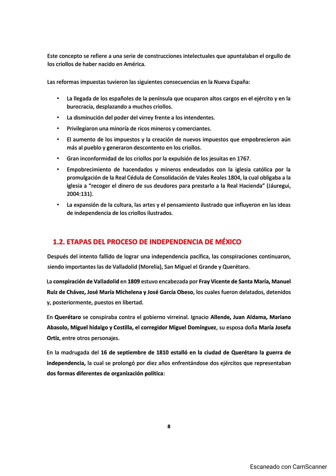 Causas internas y externas:
Factores internos
Factores externos
Las Reformas Borbónicas
El criollismo
La explotación y miseria del pueblo
El
