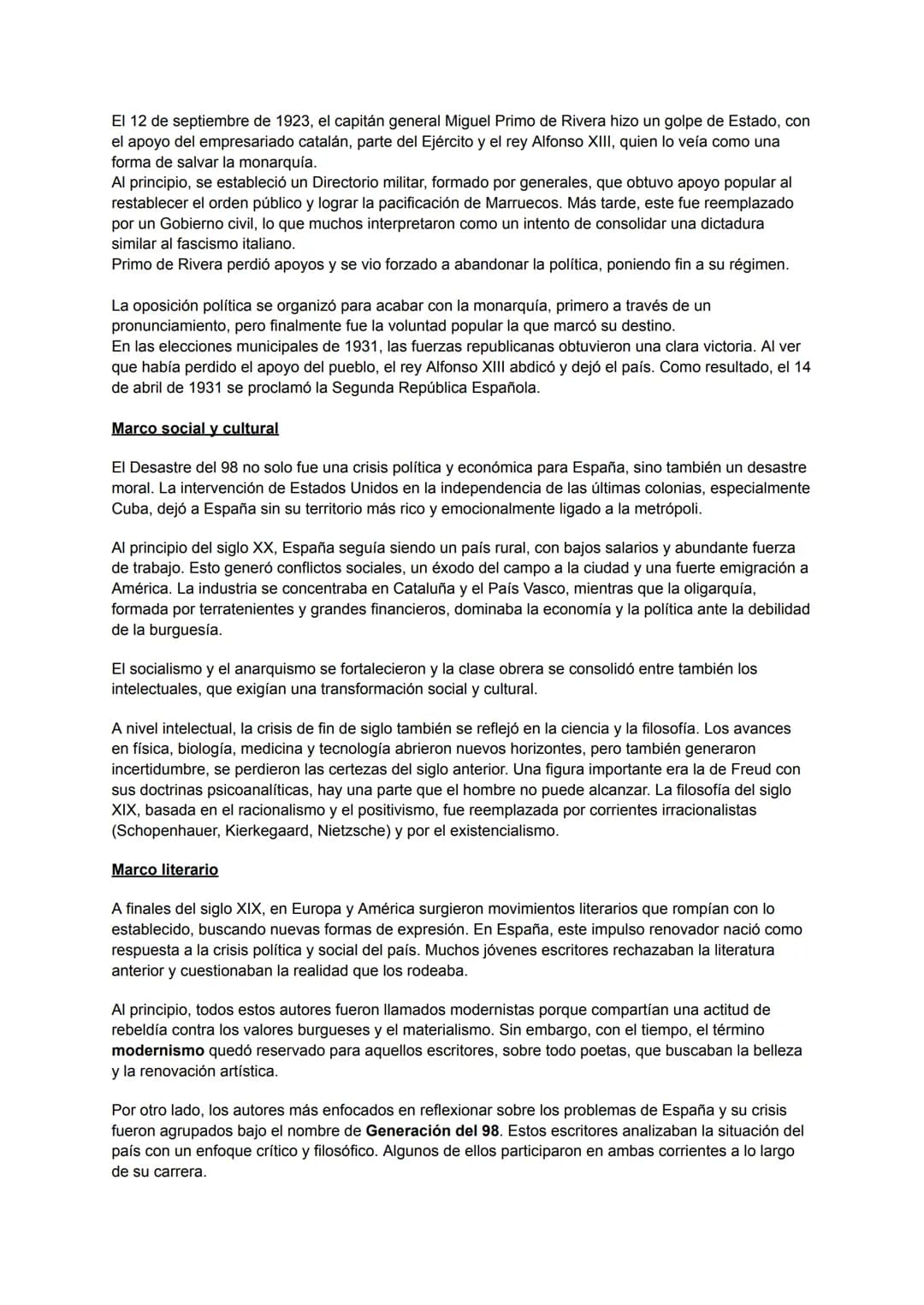 PROGRAMMA SPAGNOLO
EL ROMANTICISMO
Marco historico
El romanticismo se desarrolla en el siglo 19, que se ve marcado por muchos cambios y revo