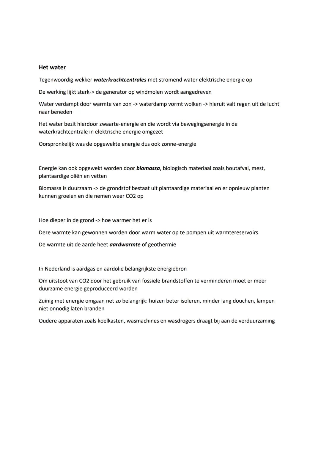Natuurkunde Hoofdstuk 3
Paragraaf 1:
Veel voorkomende energievormen:
- Elektrische energie ($E_{el}$): lamp krijgt zijn energie uit een stop