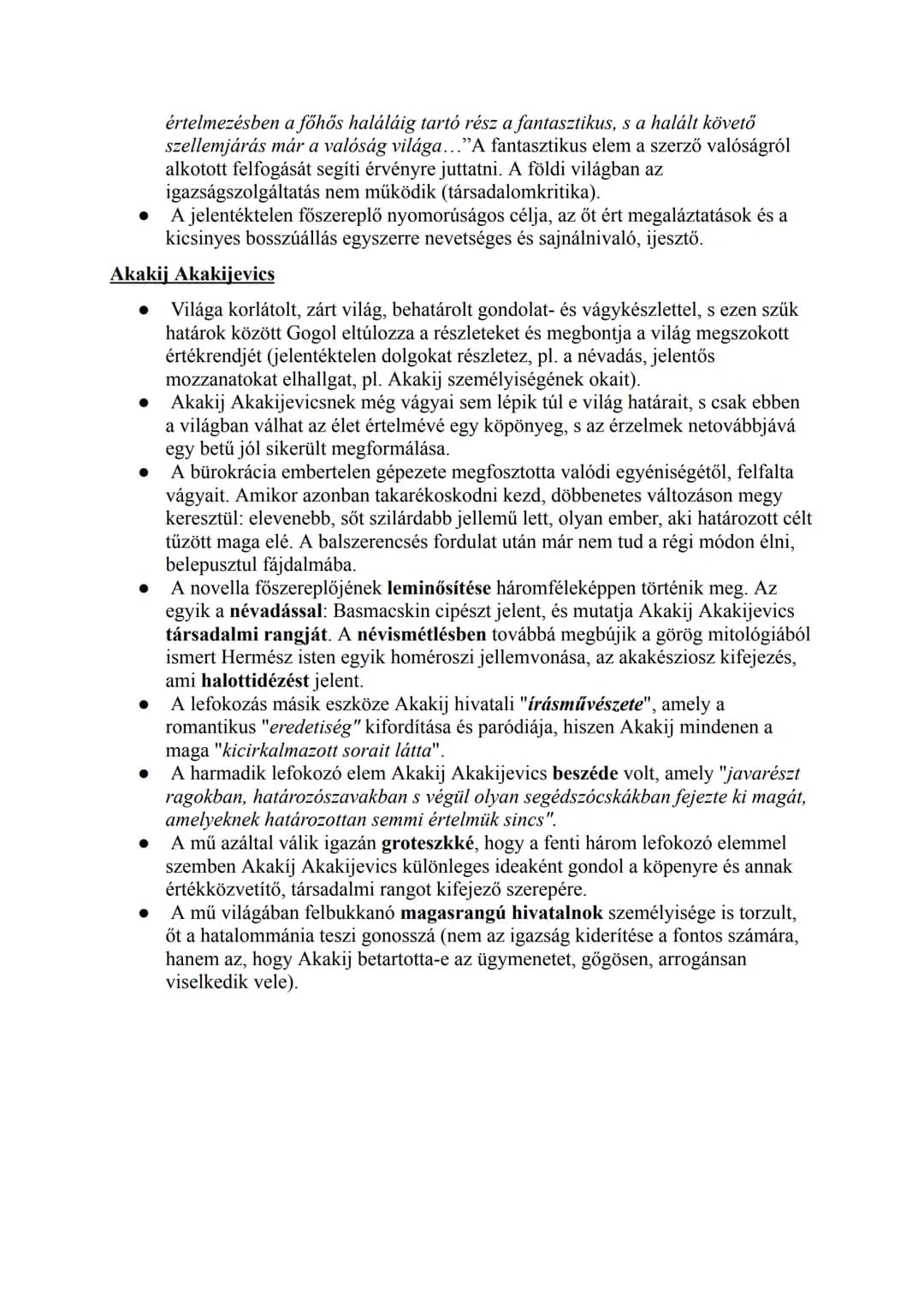 A csinovnyik ábrázolása az orosz irodalomban
Realizmus ábrázolási módszere
* A 19. század közepén kialakult művészeti, irodalmi irányzat.