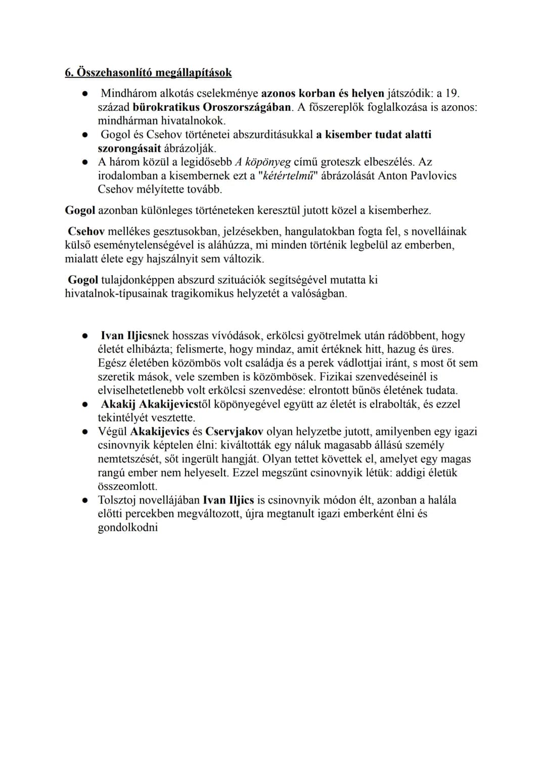 A csinovnyik ábrázolása az orosz irodalomban
Realizmus ábrázolási módszere
* A 19. század közepén kialakult művészeti, irodalmi irányzat.