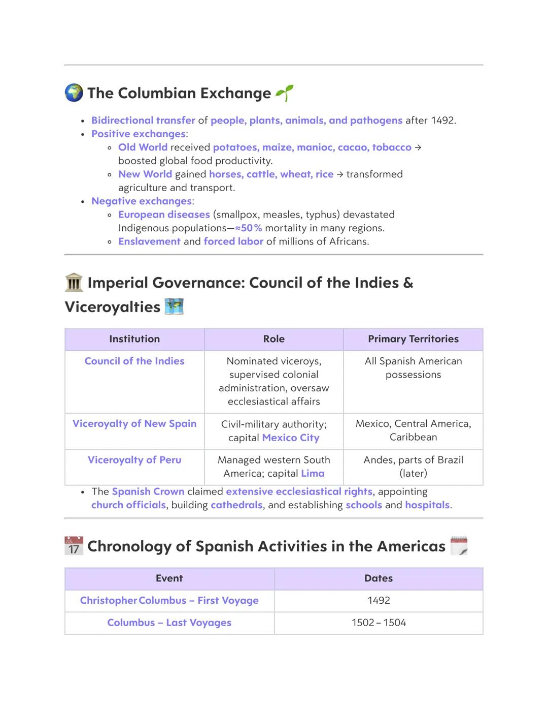 # Spanish Conquest of the Americas
* Hernán Cortés landed on the Mexican coast with a small force of conquistadors equipped with horses, st