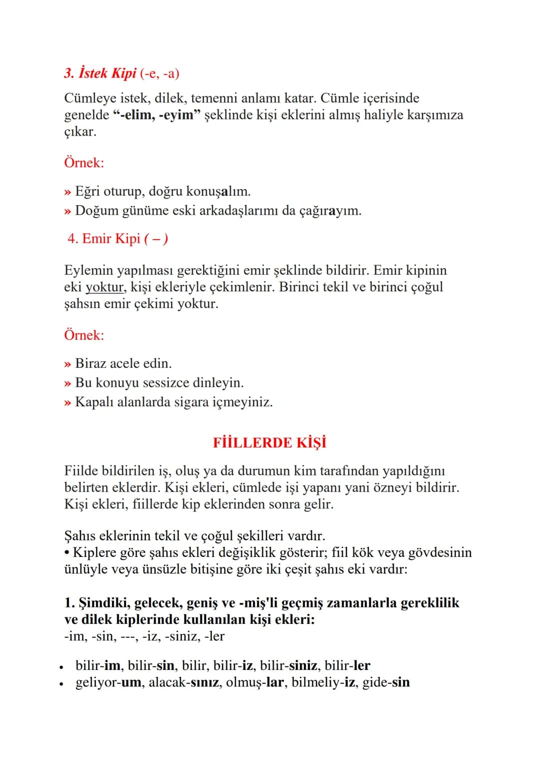 # Fiil Çekimi (Fiillerde Kip, Kişi, Olumsuzluk ve Soru)
## Çekimli Fiil Nedir?
Çekimli fiil, belirli bir zaman ya da dileği kişiyle birlik