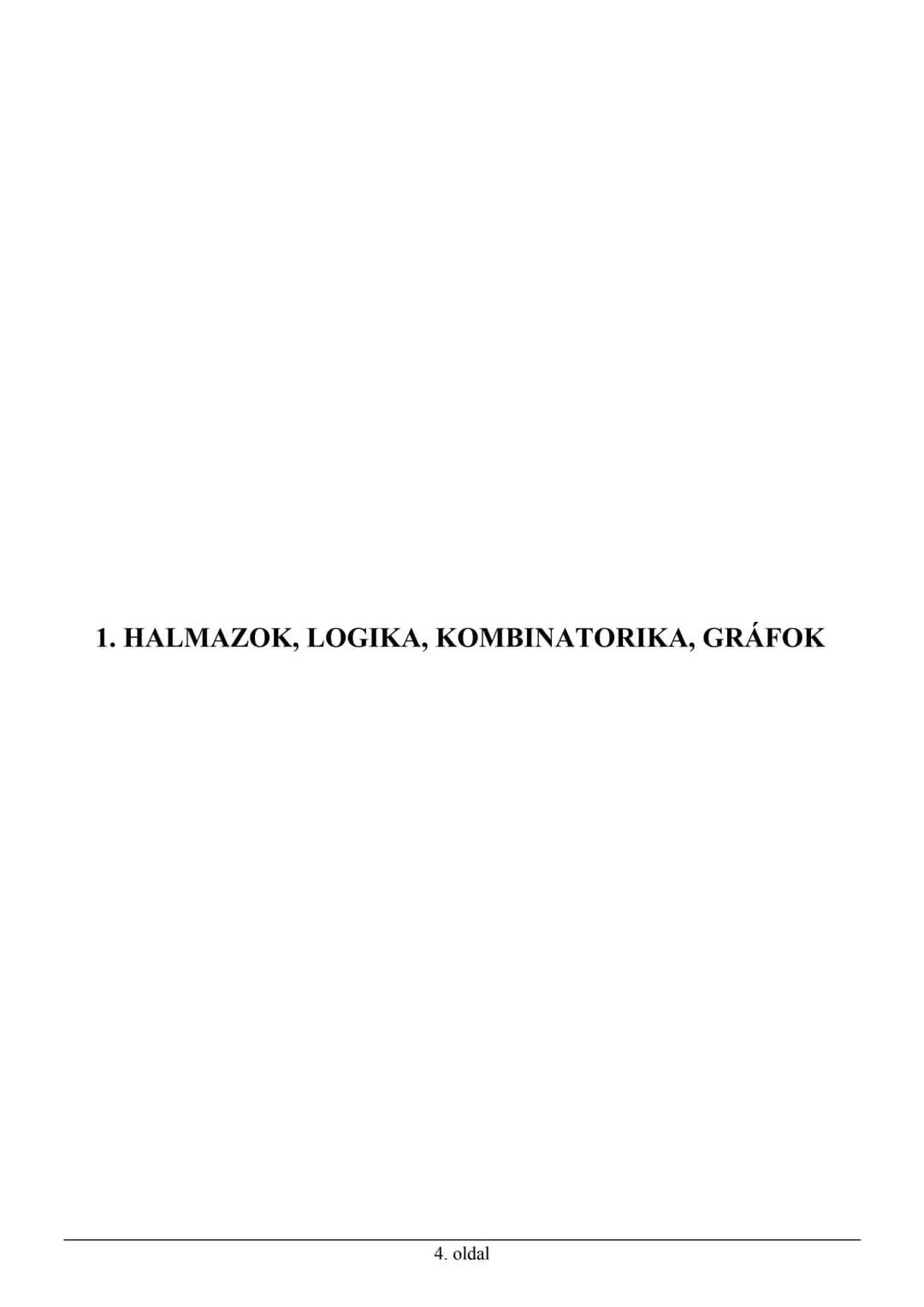 # MATEMATIKA
Érettségi feladatok témakörök szerint
KÖZÉPSZINT
2003–2021 október # TARTALOMJEGYZÉK
1. HALMAZOK, LOGIKA, KOMBINATORIKA, GR