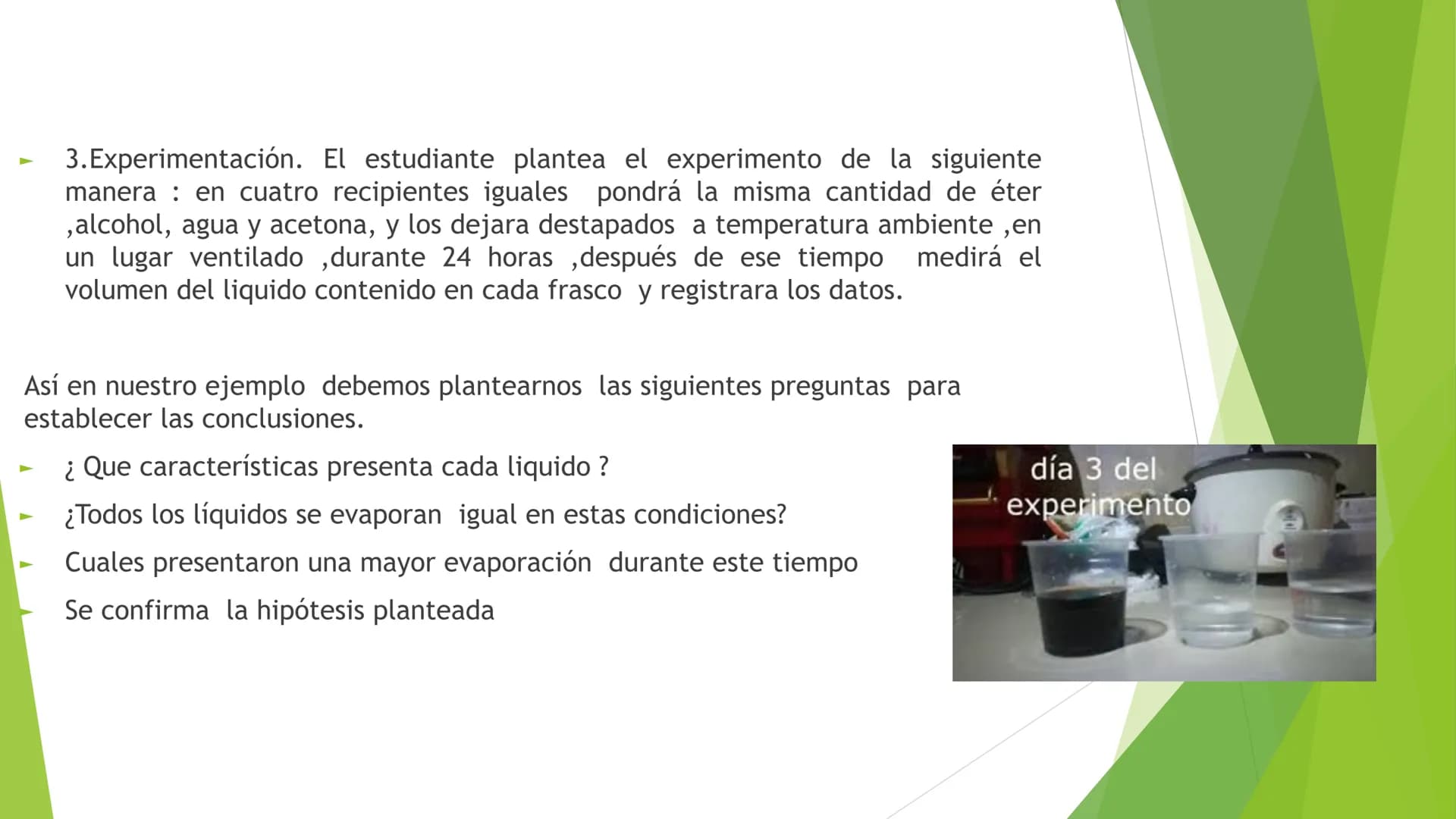 # MÉTODO CIENTÍFICO
- Mediante la utilización del Método Científico es
posible obtener un conocimiento sistematizado
en todos los procesos