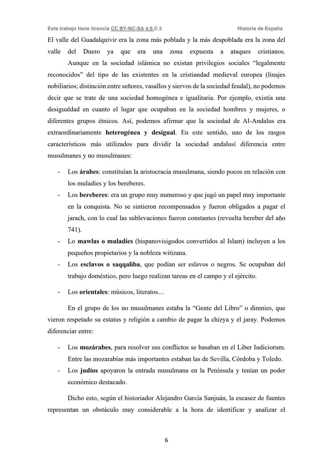 Este trabajo tiene licencia CC BY-NC-SA 4.0.© 2
PREGUNTAS CORTAS RESUELTAS TEMA 2
AL ÁNDALUS
1. Explique brevemente la evolución política