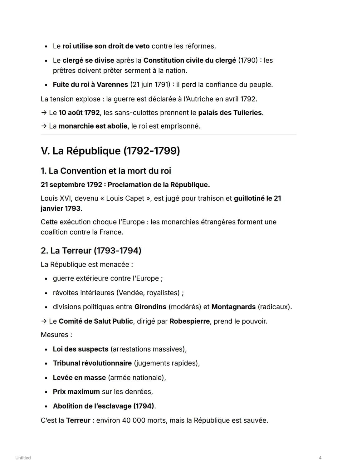 # LA RÉVOLUTION FRANÇAISE ET
# L'EMPIRE (1789-1815)
Thème: La naissance d'une France nouvelle
I. Les causes de la Révolution française (17
