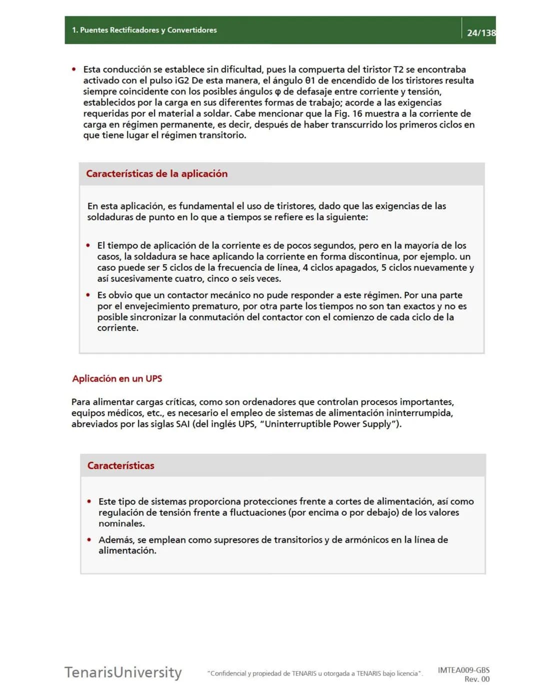 # 1. Puentes Rectificadores y Convertidores
21/138
## Diferencias entre convertidores y rectificadores
Las diferencias entre los puentes