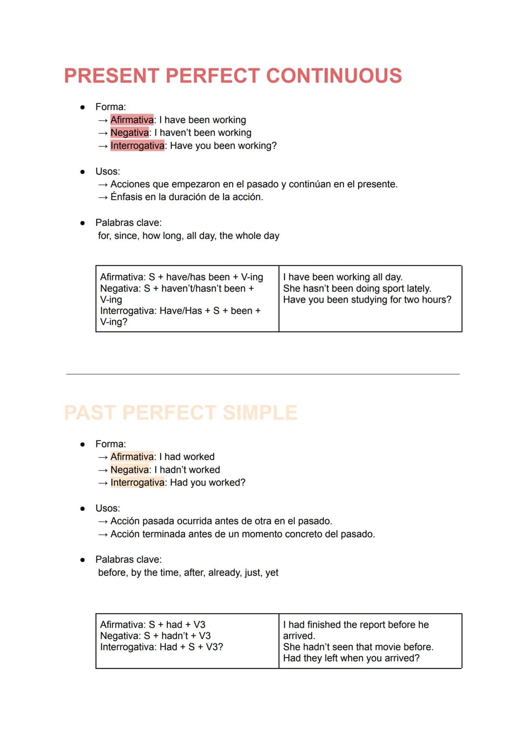 # PRESENT SIMPLE
- Forma:
- Afirmativa: I work / She works
- Negativa: I don't work / She doesn't work
- Interrogativa: Do you work?