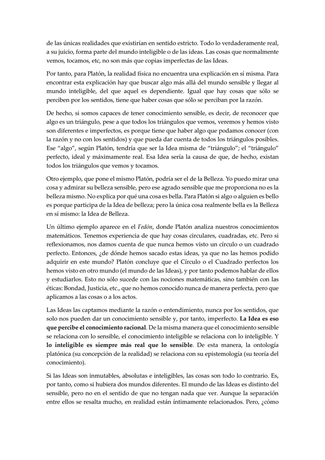 # TEMA 3. PLATÓN
Para entender la filosofía de Platón (que en realidad se llamaba Aristocles) es necesario
conocer algo de su biografía y d