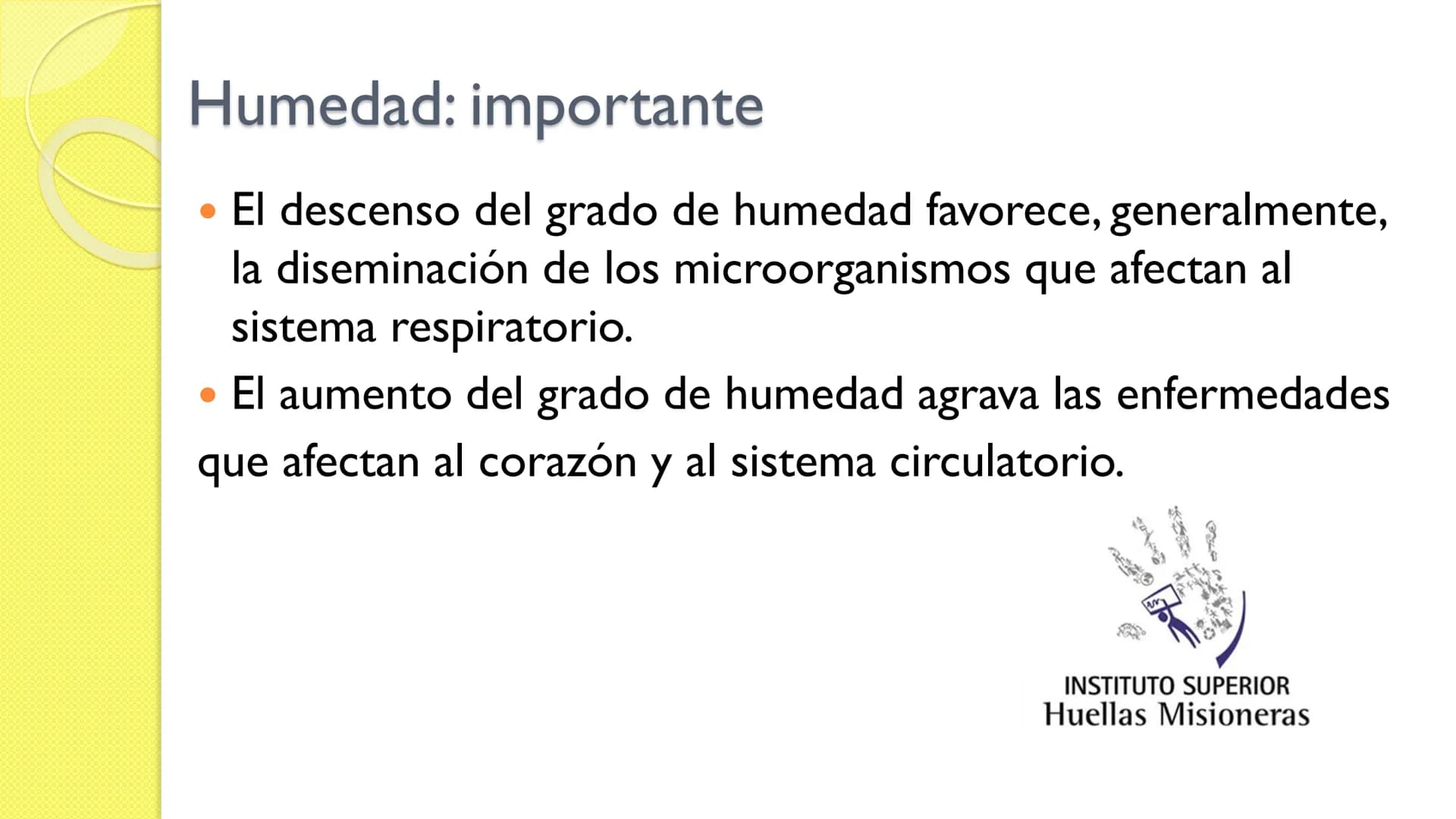# 2do cuatrimestre
# ¡BIENVENIDOS!
# TEMA 11 # Unidad del sujeto de cuidados
INSTITUTO SUPERIOR
Huellas Misioneras # Concepto
* La uni
