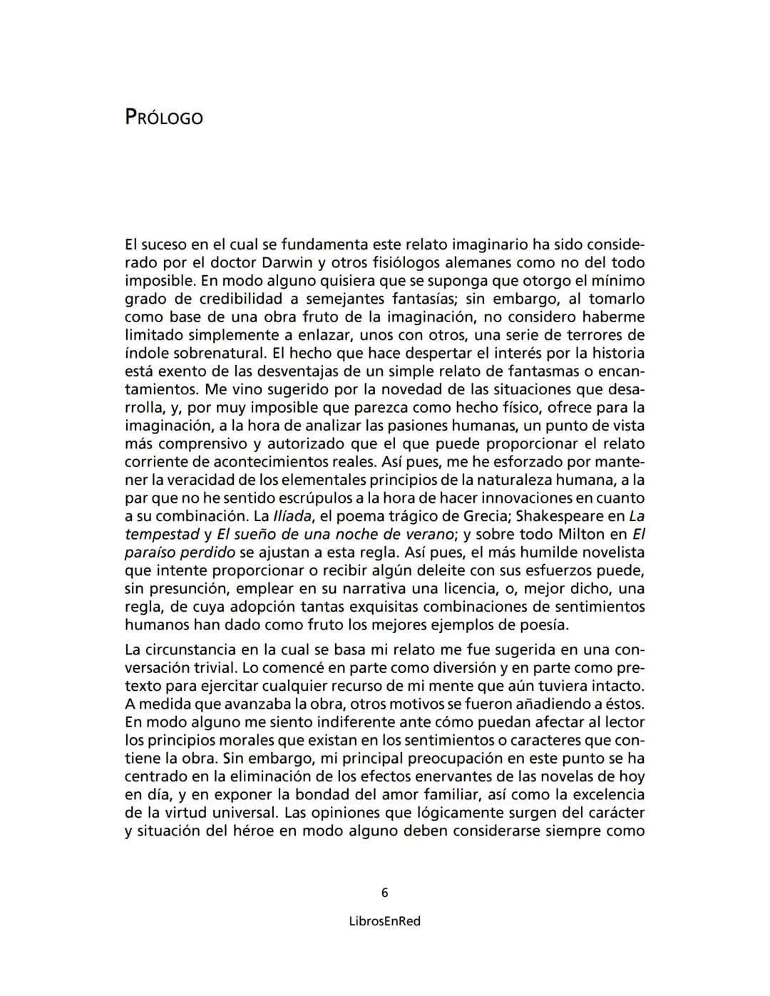 Mary Shelley
Frankenstein
o el moderno Prometeo
Colección Novelas
libros
red # Frankenstein
o el moderno Prometeo
Mary Shelley
Colecci