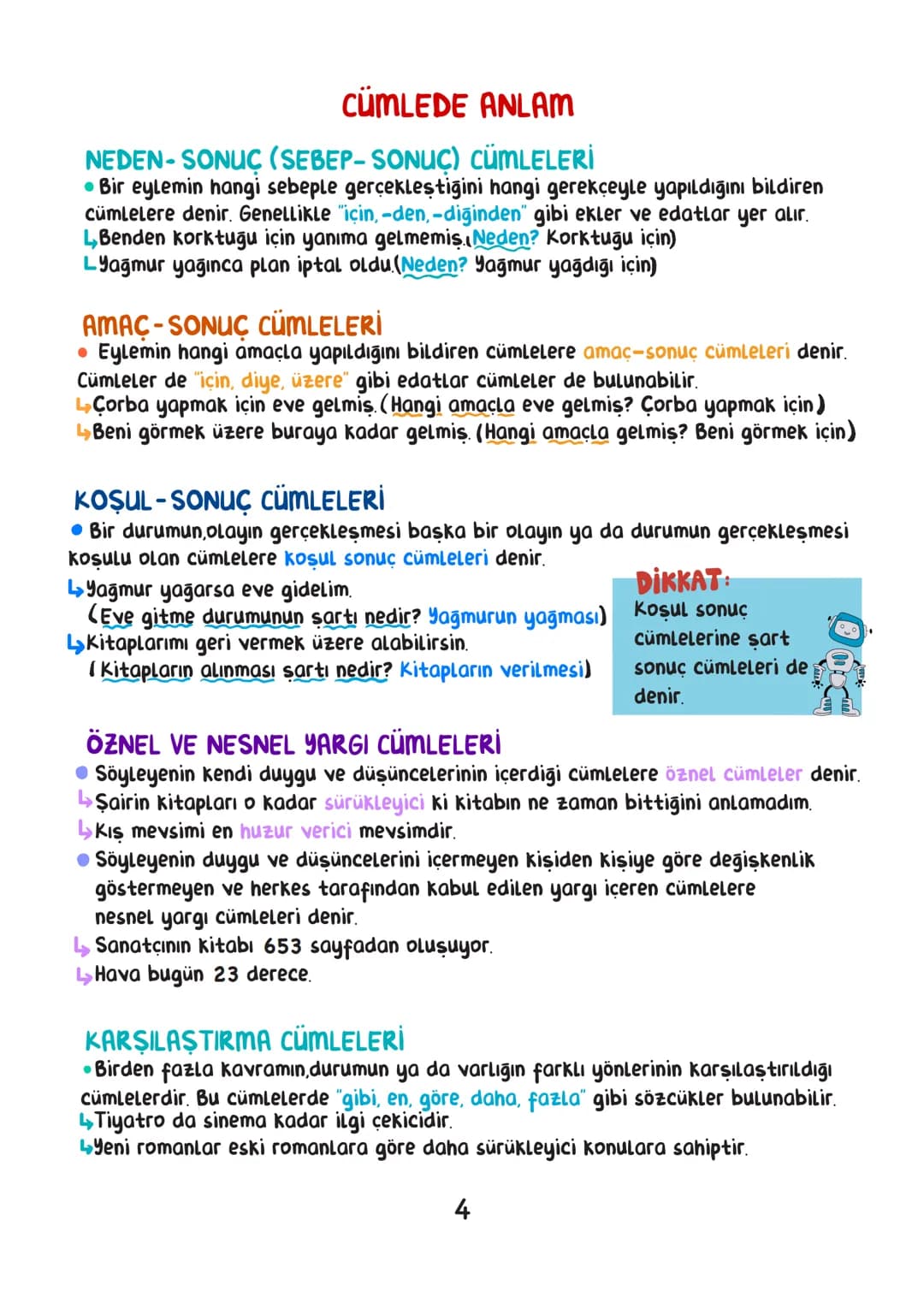 TÜRKÇE
• İÇİNDEKİLER.
SÖZCÜKTE ANLAM 1
CÜMLEDE ANLAM. 4
PARÇADA ANLAM. 7
CÜMLENİN ÖĞELERİ 16
FİİLDE EYLEMDE ÇATI. 21
CÜMLE TÜRLERİ 24