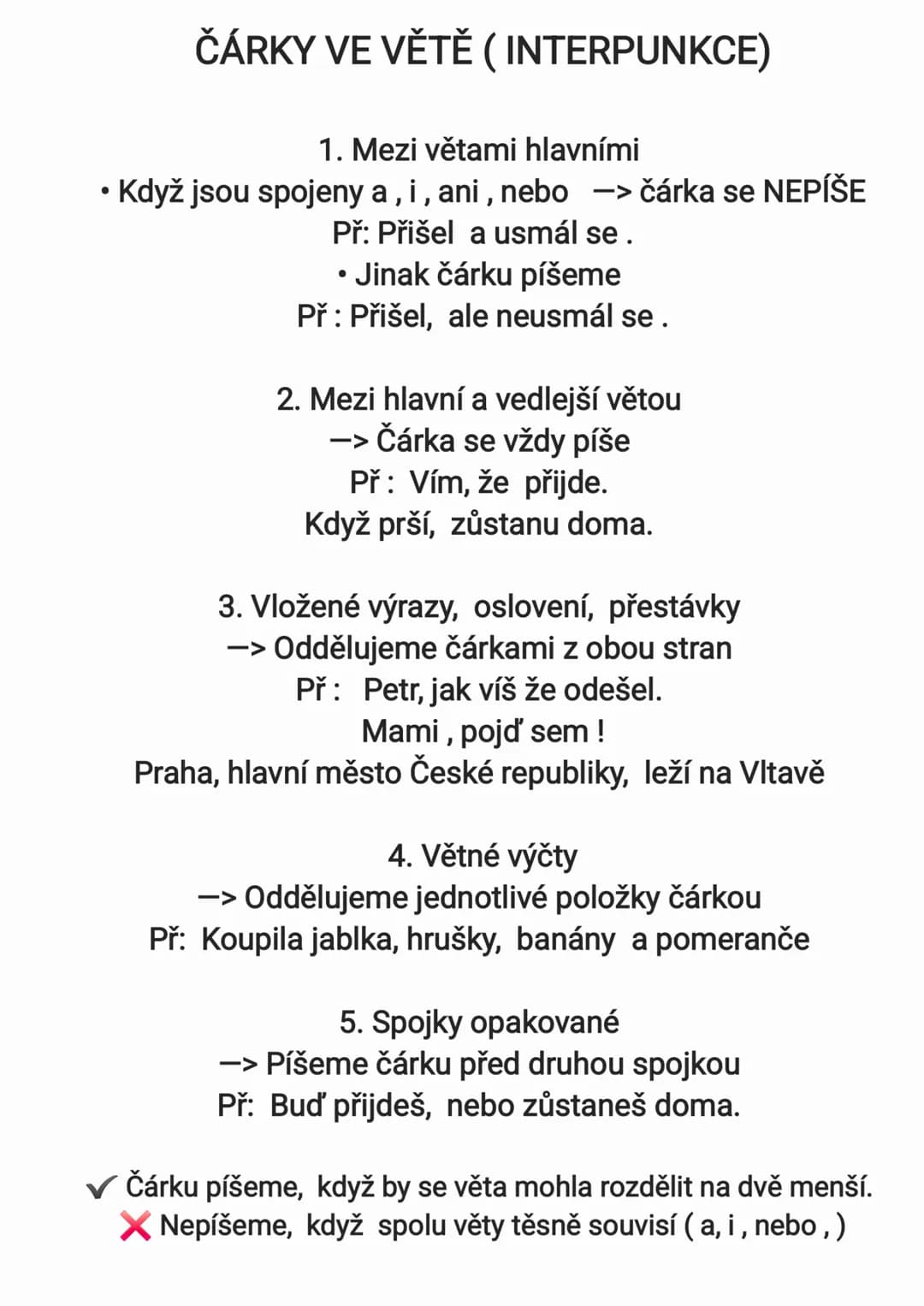 # PRAVOPIS
i/y - po tvrdých h, ch, k, r, d, t,n -> y
po měkkých ž, š, č, ř, c, j, ď, ť, ň -> i
S/Z
Předpona S
-> Vyjadřuje směr dolů, pry