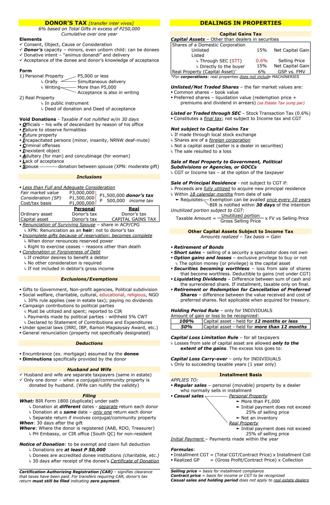 PREFERENTIAL TAX
SENIOR CITIZENS LAW AND
MAGNA CARTA FOR DISABLED PERSONS
Compensation as MWE - Exempt from income tax.
20% Discount
▼