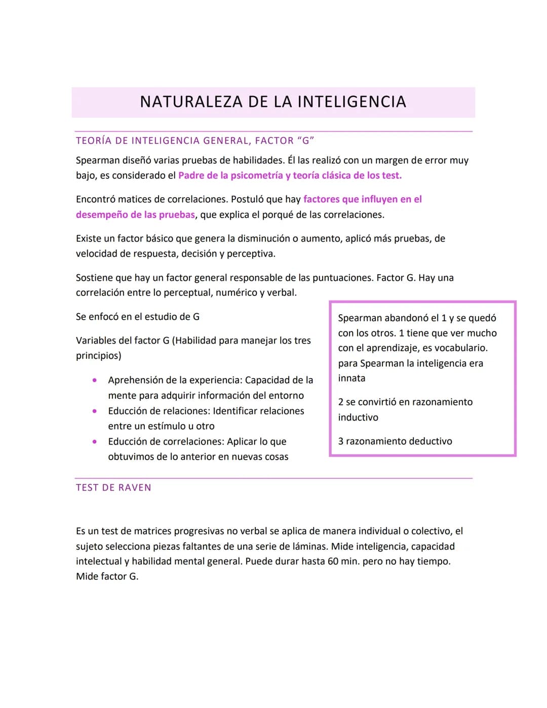 # PENSAMIENTO
Difícil de definir, implica abstracción. Dominio del enfoque cognitivista. Pensar es realizar
computaciones simbólicas a trav