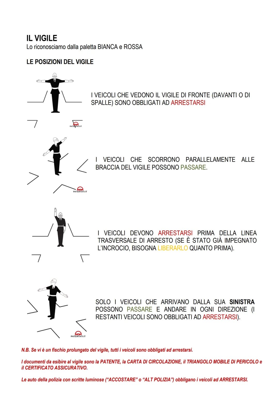 # LIMITI DI VELOCITÀ
- IN BASE AL TIPO DI STRADA
| TIPO DI STRADA | LIMITI DI VELOCITÀ | NEOPATENTATI (patentati da meno di tre a