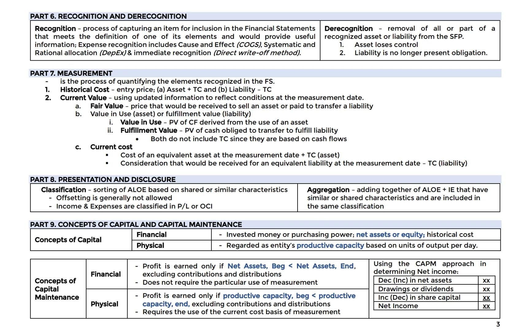 # REVISED CONCEPTUAL FRAMEWORK FOR FINANCIAL ACCOUNTING
OVERVIEW
Purpose: to serve as a guide in developing future PFRS and as a guide in r