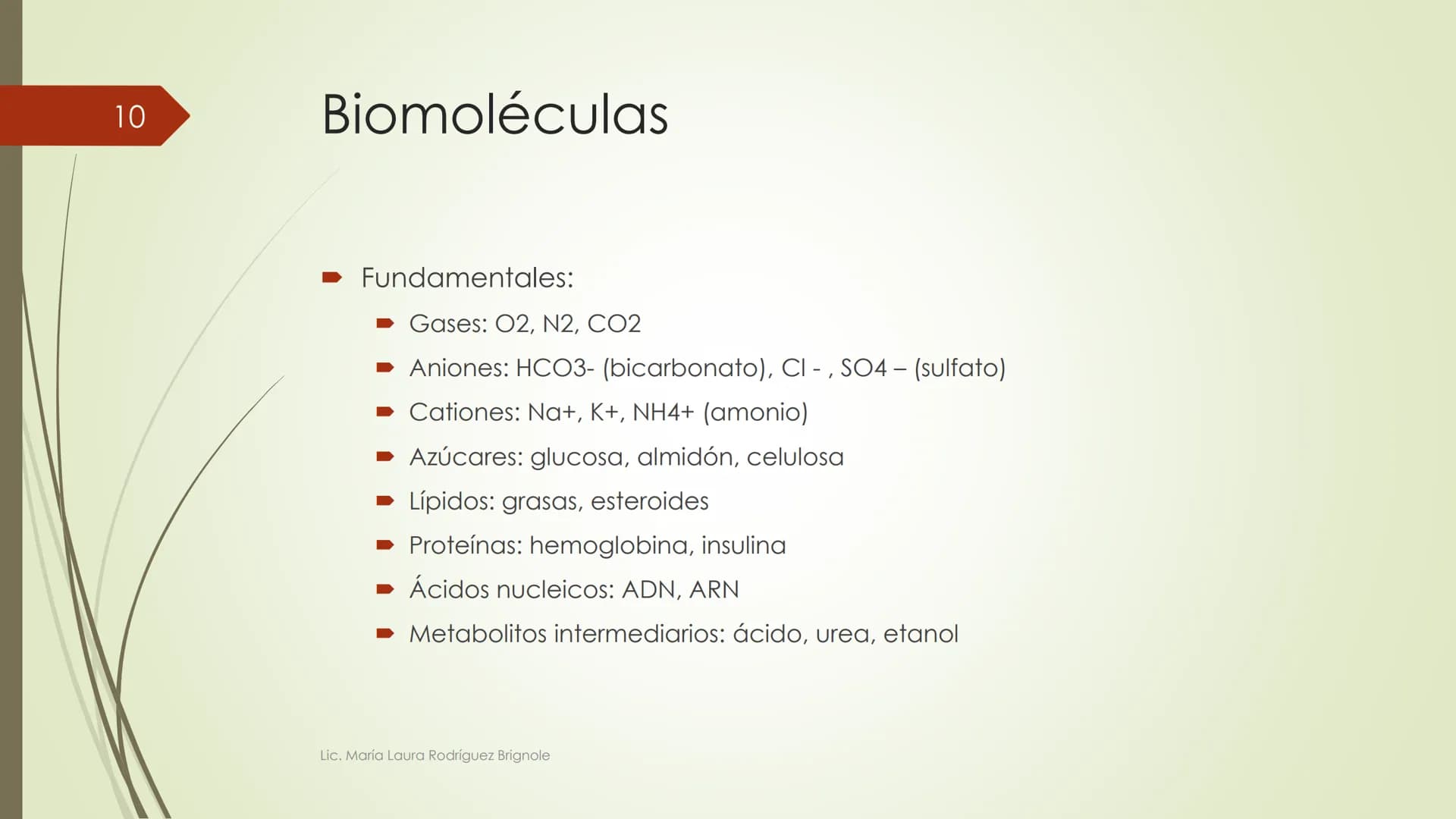 # Biología
1
Lic. María Laura Rodríguez Brignole
Lic. María Laura Rodríguez Brignole # 2
Lic. María Laura Rodríguez Brignole 3
# Ciencia