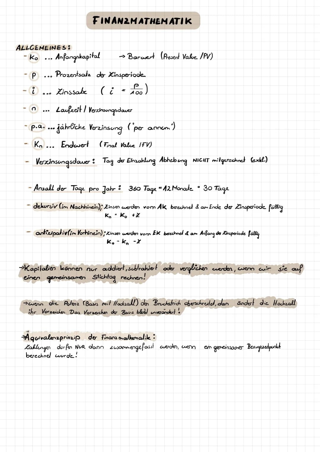 ## MENÜ 8.1:
- N -> number of payment -> Anzahl der Raten
- JÄHRLICH Anzahl der Jahre
- HALBJÄHRLICH (Anzahl der Jahre) * 2
- VIERTEL